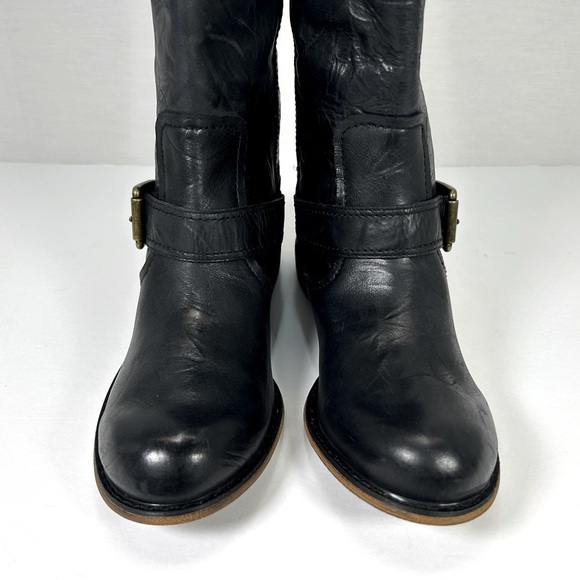 NIB Gianni Bini Ride-On Leather Boots Size 5.5 Women’s - Picture 7 of 14